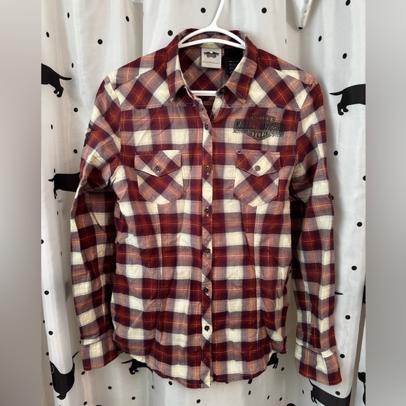 Harley-Davidson Tops - Harley Davidson button down